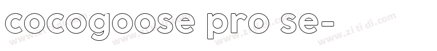 cocogoose pro se字体转换